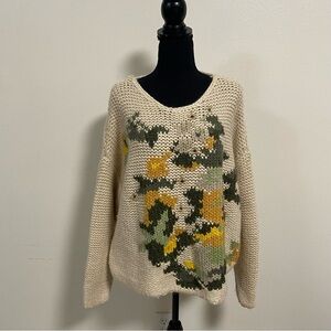 Mes Demoiselles Sweater Women’s Size 2/Medium Apennine Ejas Pullover Chunky Knit